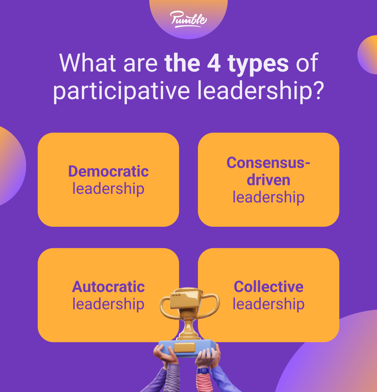 What are the 4 types of participative leadership
