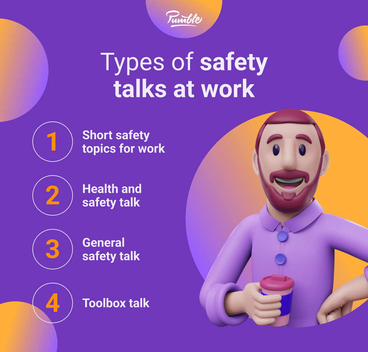 Types of safety talks at work