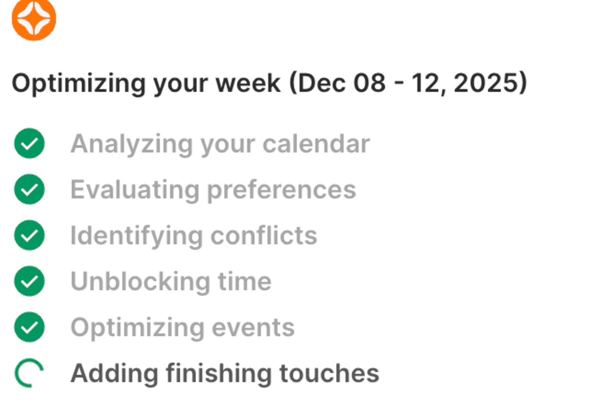 AI-powered analysis in Clockwise