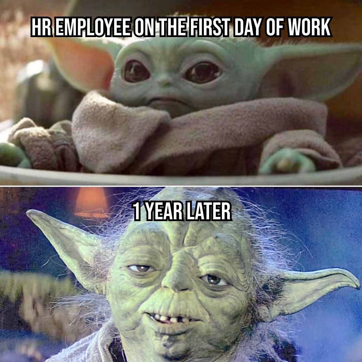 hr employee on their first day of work-min