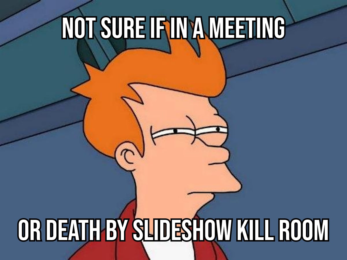 not sure if in a meeting-min