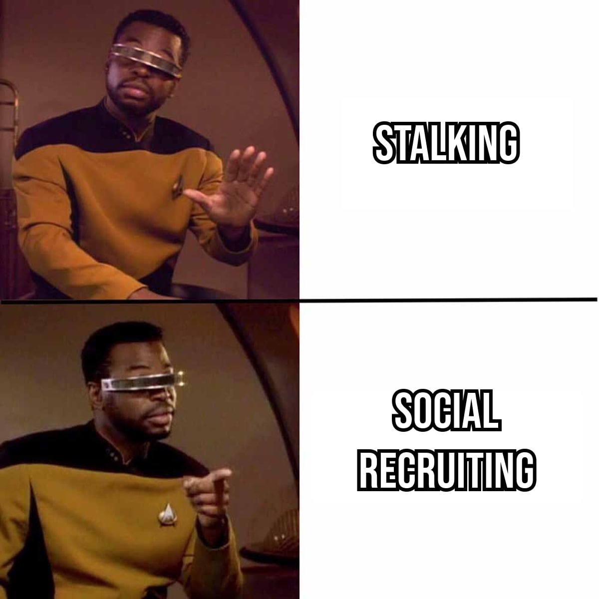 stalking social recruiting-min