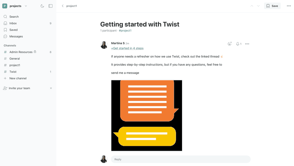 Use threads in Twist
