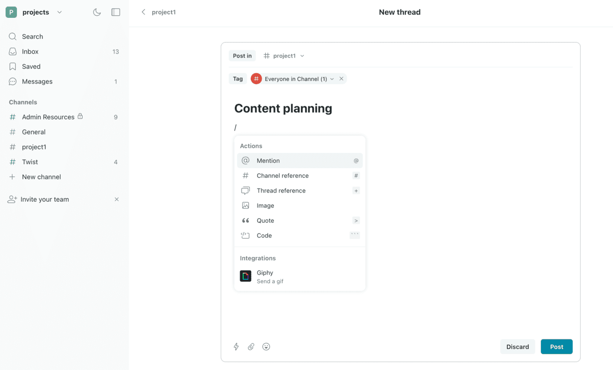 Use threads in Twist