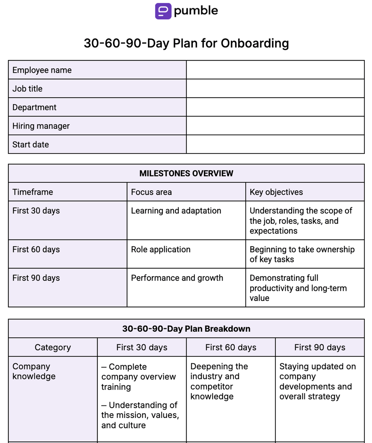30-60-90-day template