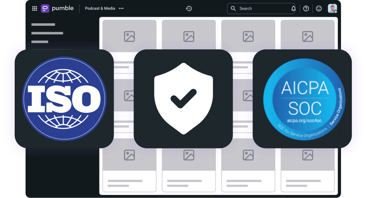 Pumble’s security certifications