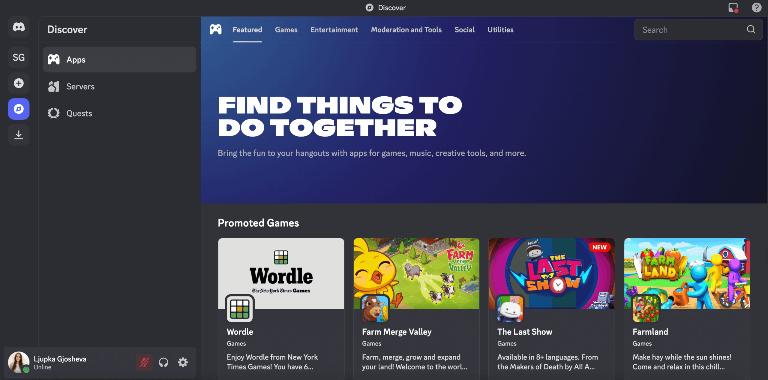 Discord integrations