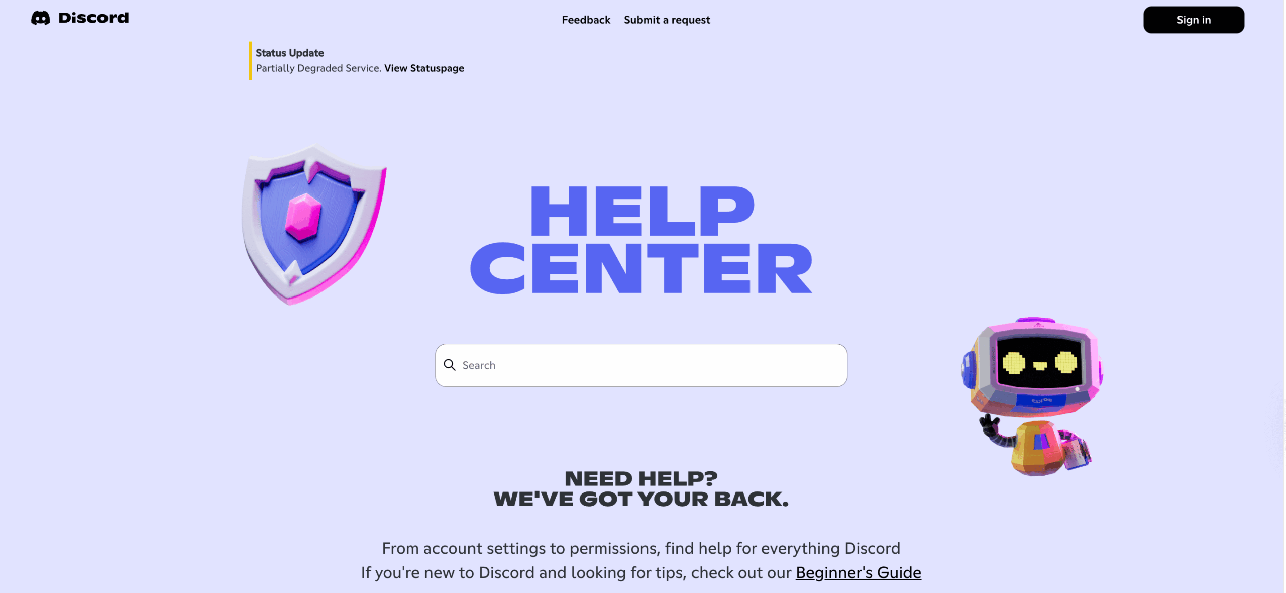 Discord’s Help Center