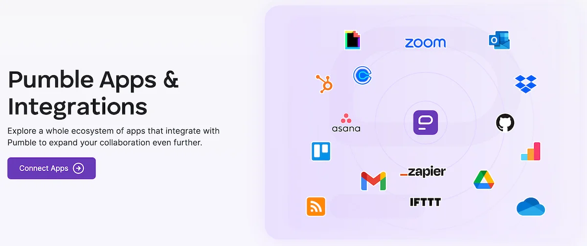 Pumble integrations