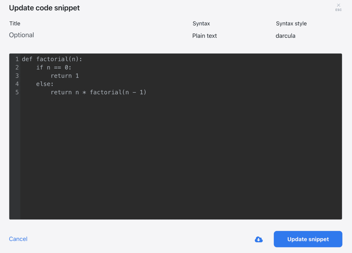 Chanty’s Code Editor is an interesting feature