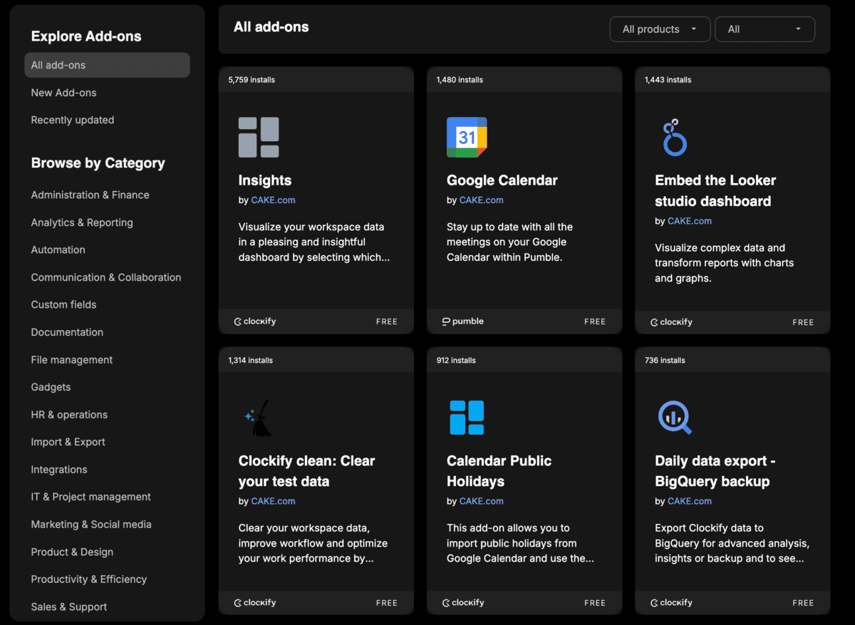 Explore the CAKE.com Marketplace & find (or build) the apps you need