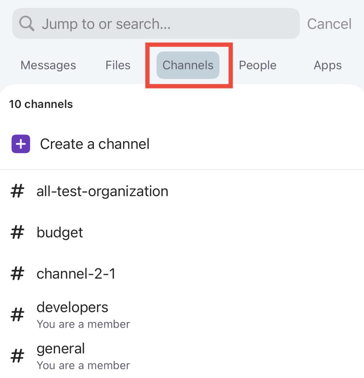 Join or Leave Channel - Pumble Help