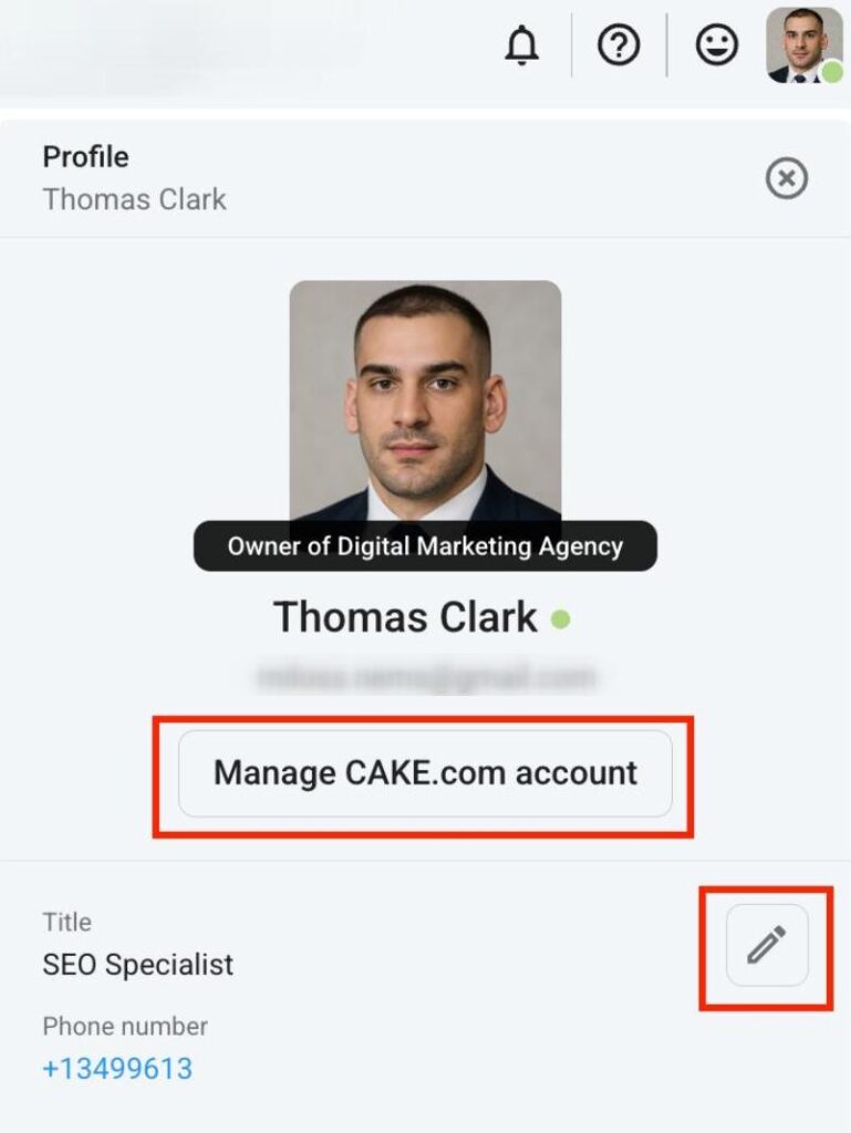Edit Your Profile - Pumble Help