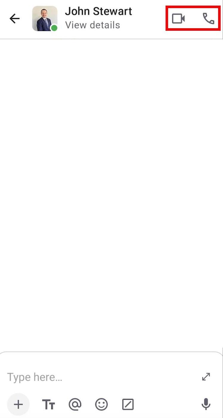 audio video call android