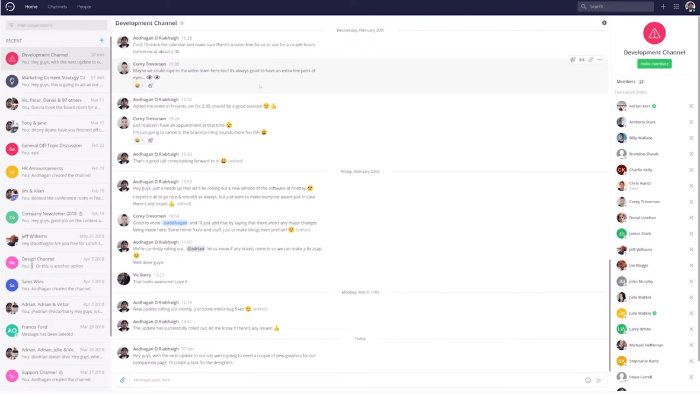 Teamwork app