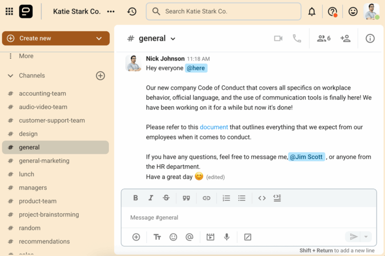 28 Internal Communication Message Templates & Worksheets