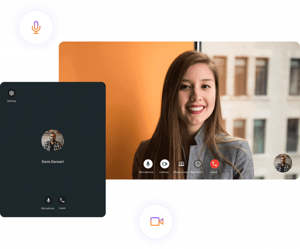 Voice and video calls