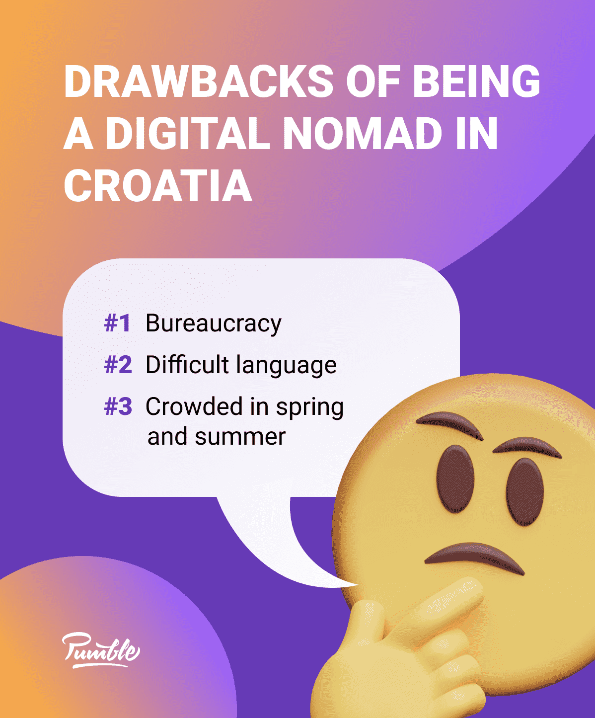 Drawbacks of being a digital nomad in Croatia