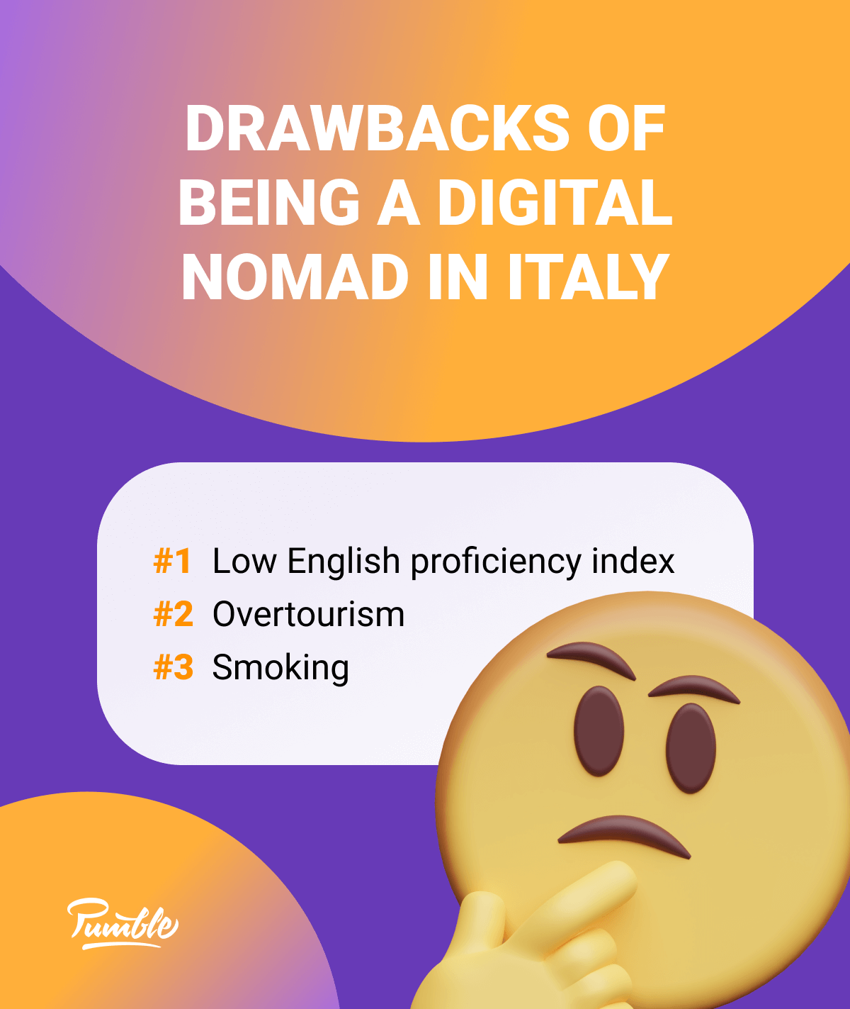 Drawbacks of being a digital nomad in Italy
