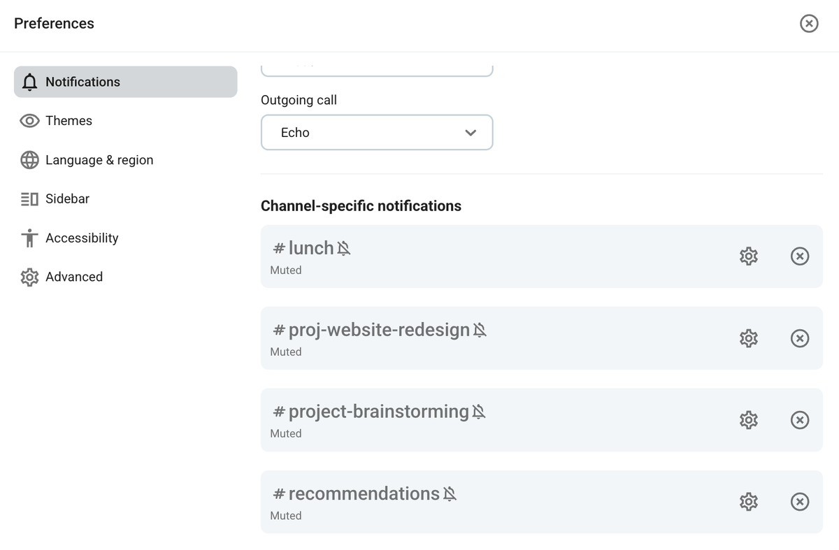 Mute channels in Pumble and remove unnecessary distractions