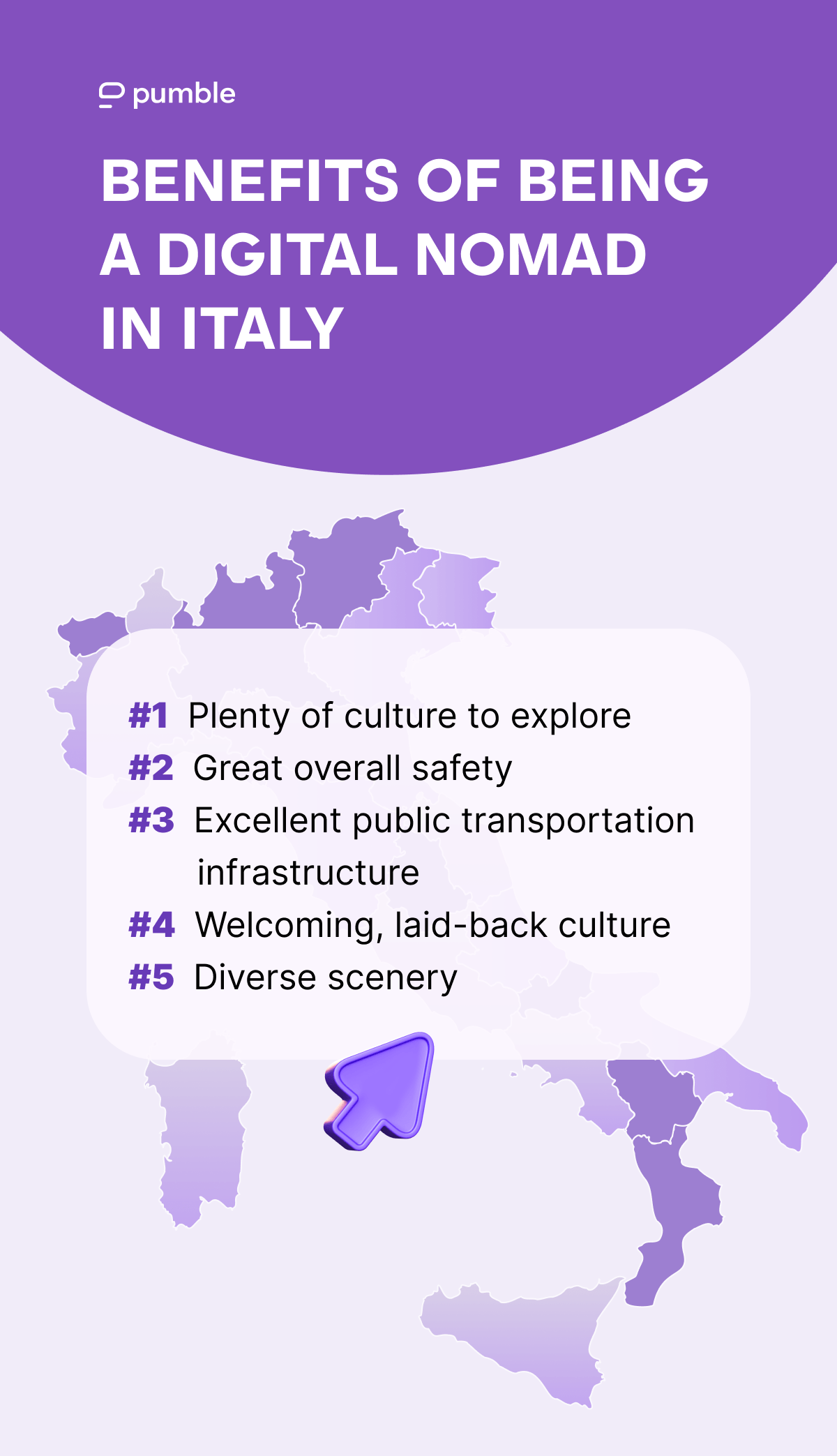 Benefits of being a digital nomad in Italy