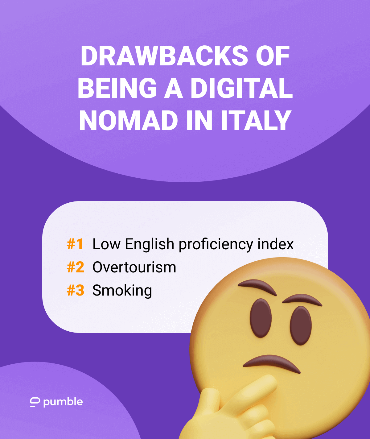 drawbacks of being a digital nomad in italy
