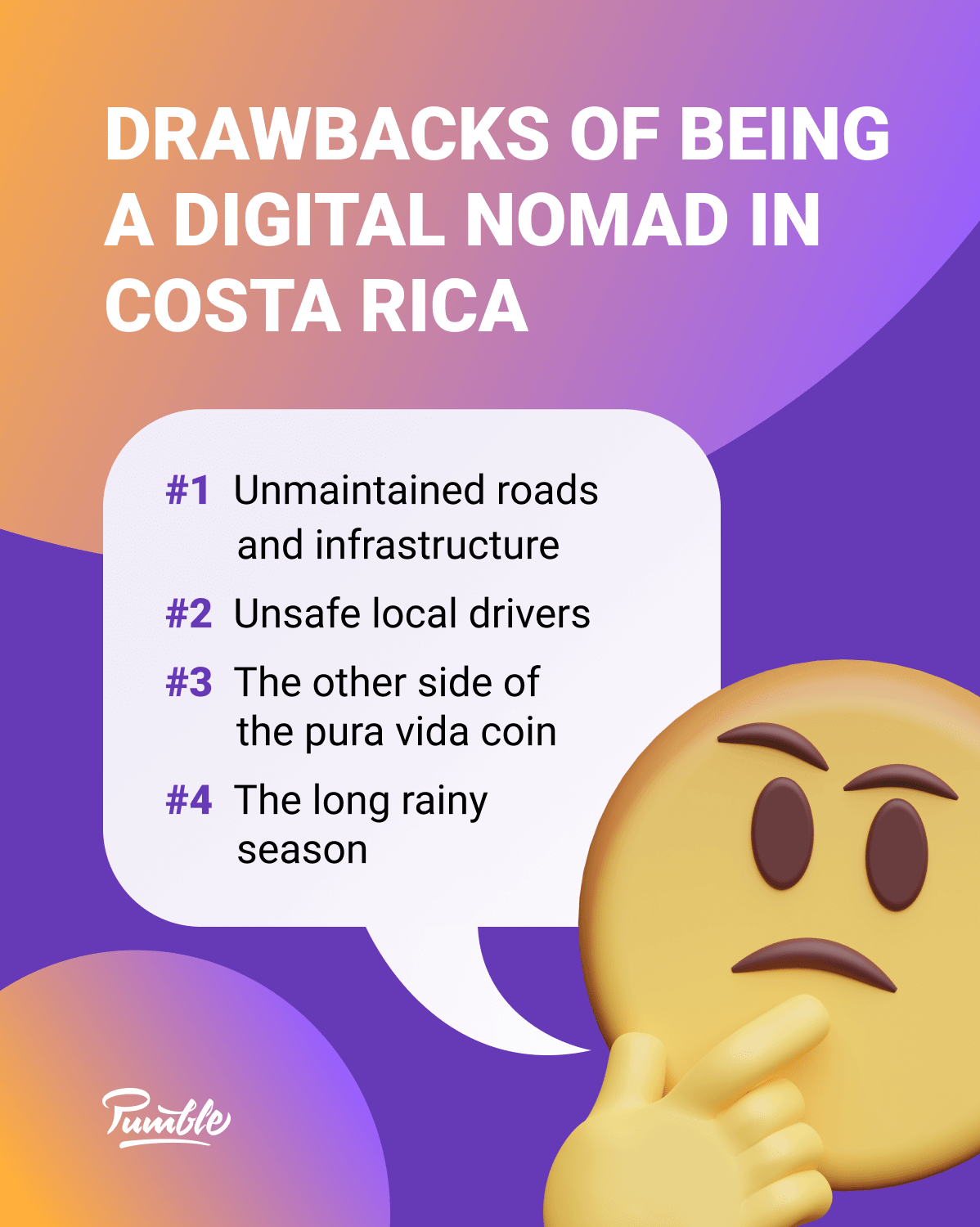 Drawbacks of being a digital nomad in Costa Rica