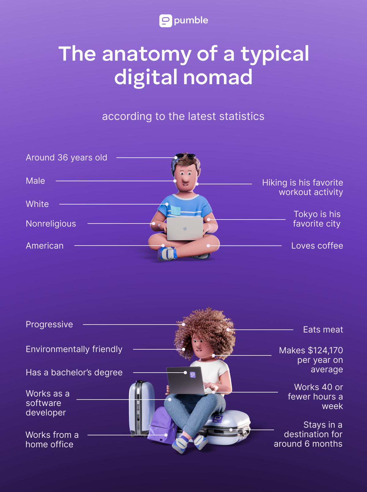 The anatomy of a typical digital nomad 2025