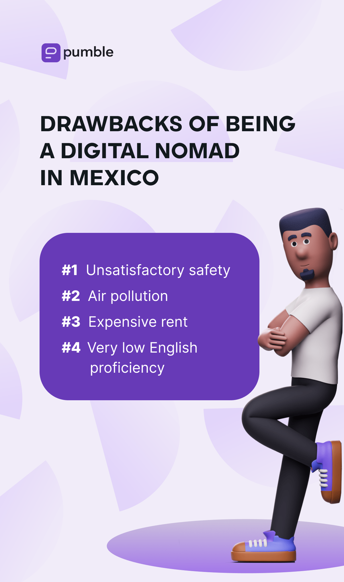 Cons of being a digital nomad in Mexico