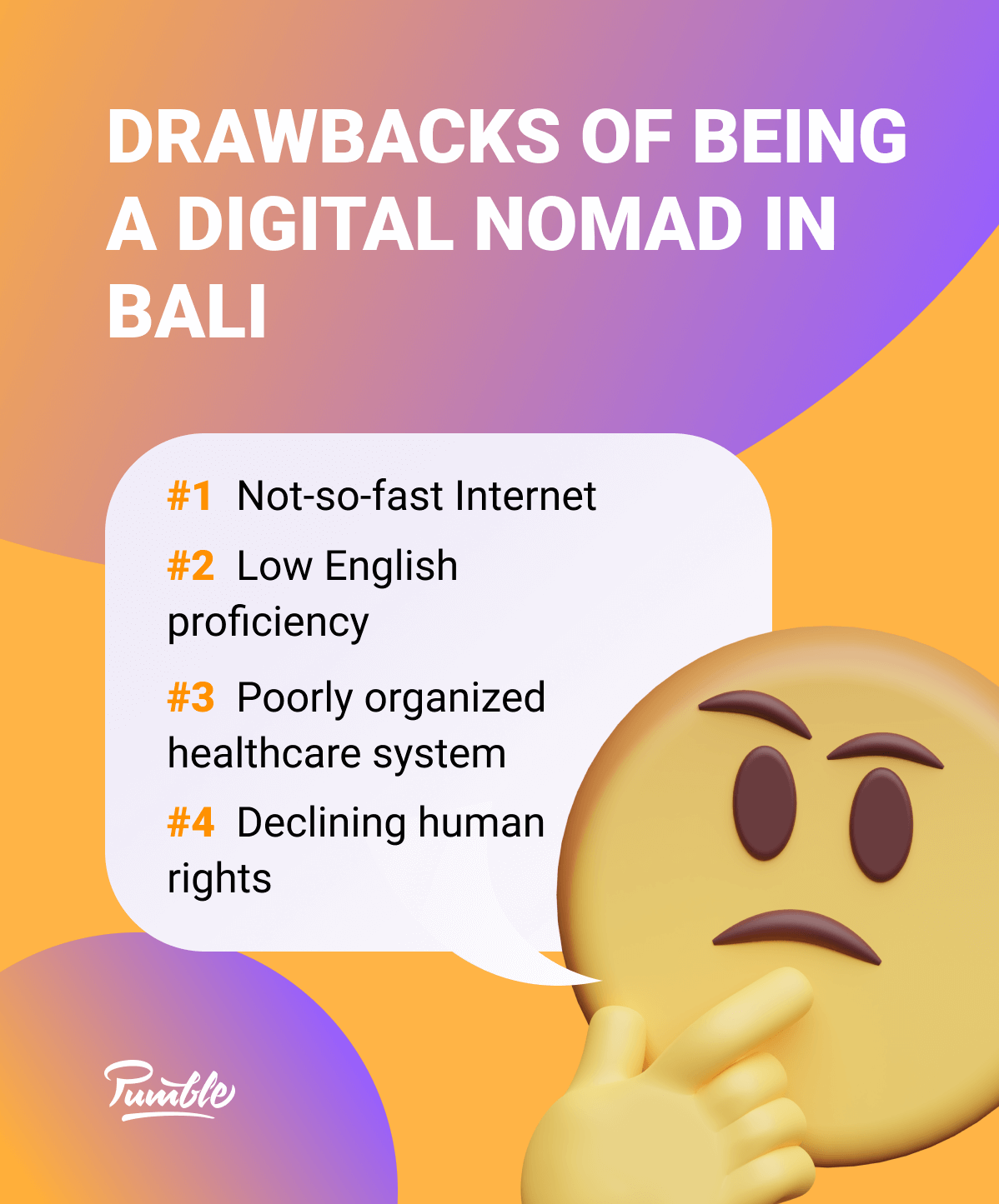 Drawbacks of being a digital nomad in Bali