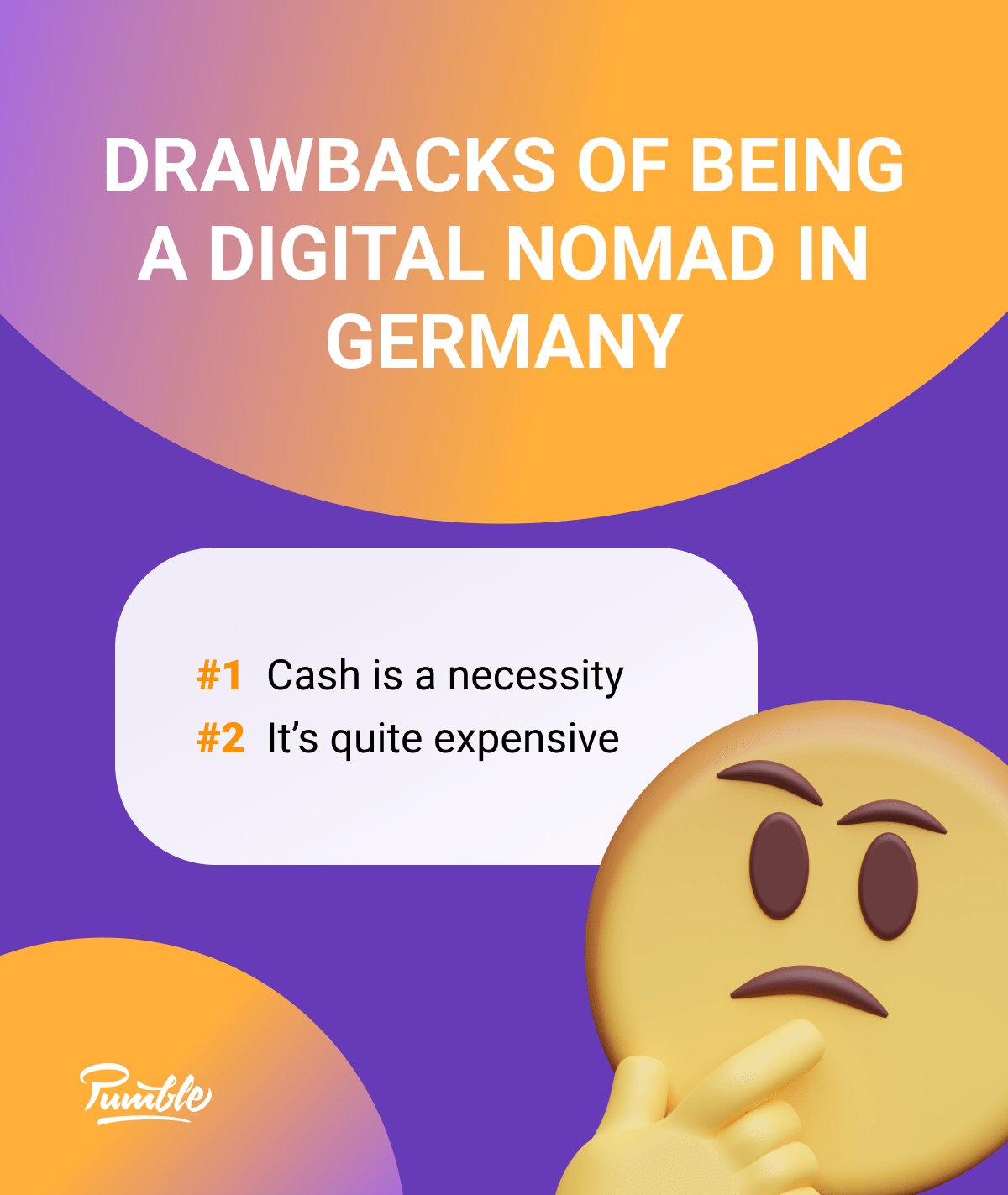 Drawbacks of being a digital nomad in Germany