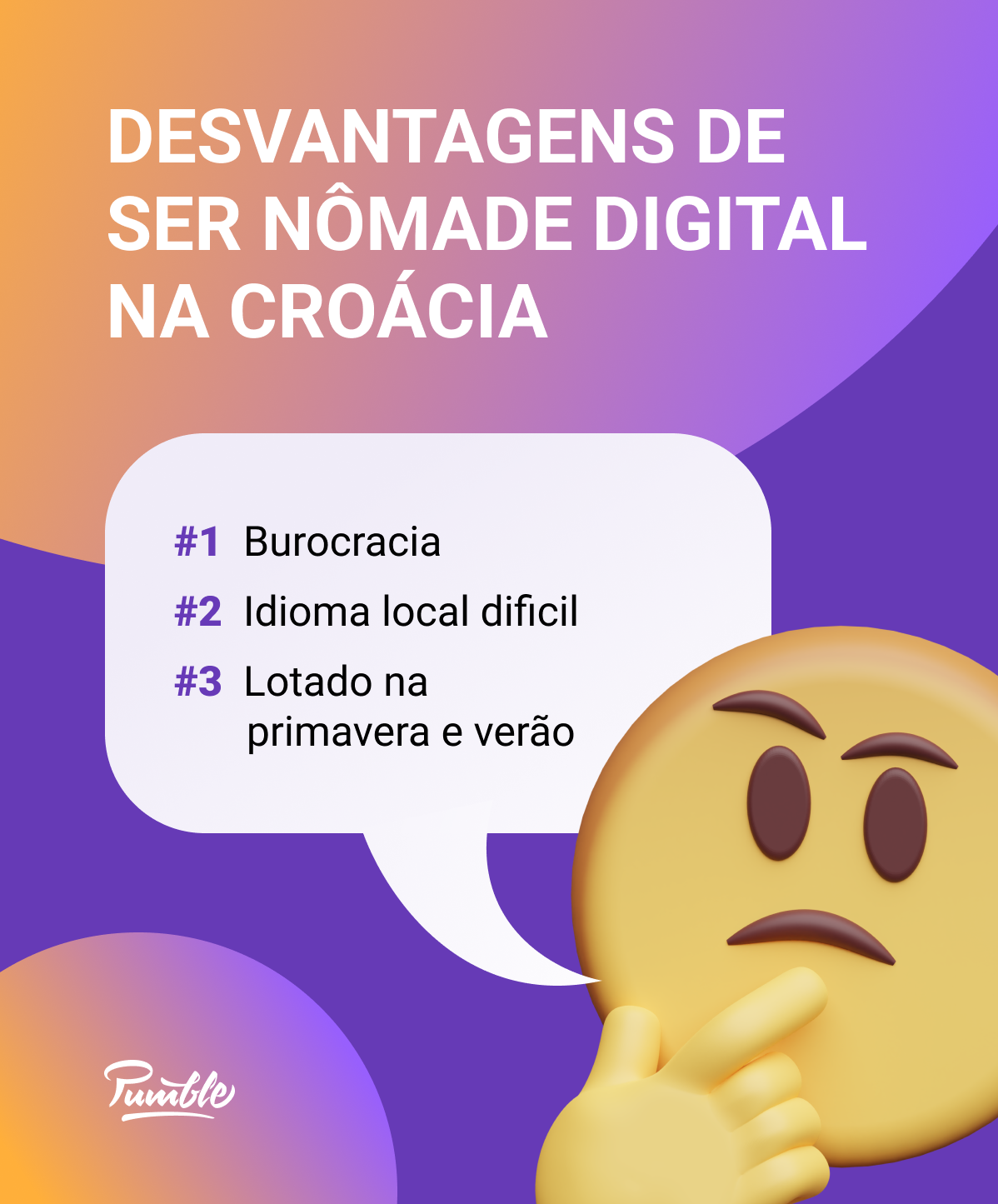 Desvantagens de ser um nômade digital na Croácia
