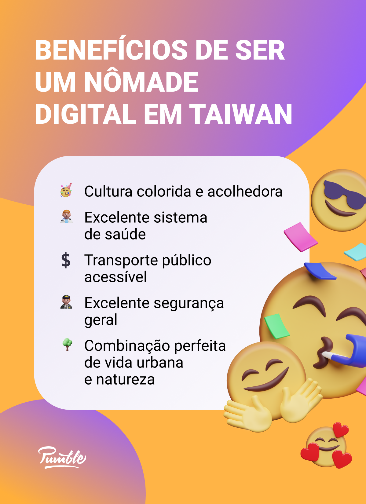 Benefits of being a digital nomad in Taiwan