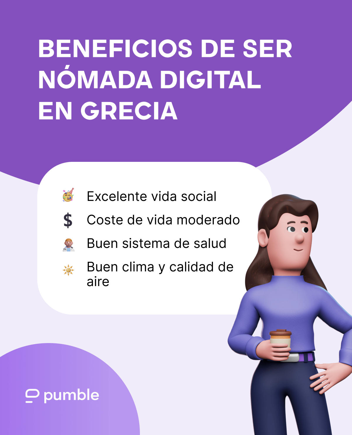 Beneficios de ser nómada digital en Grecia