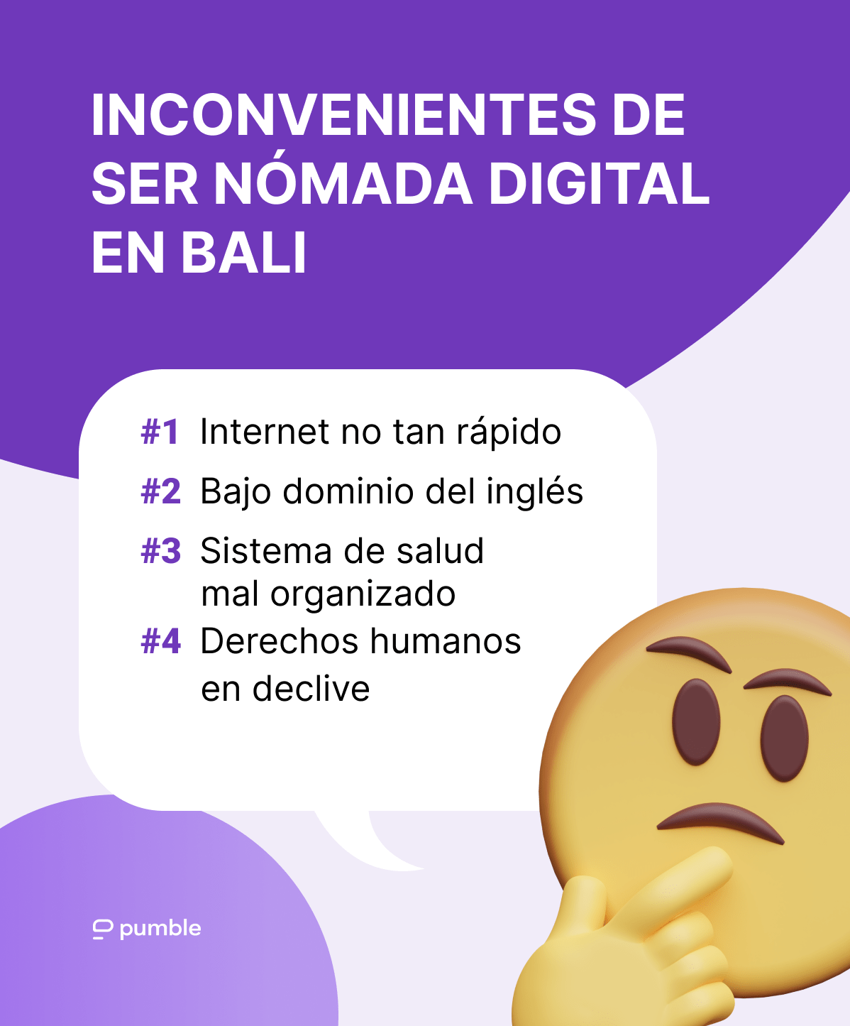 Desventajas de ser nómada digital en Bali