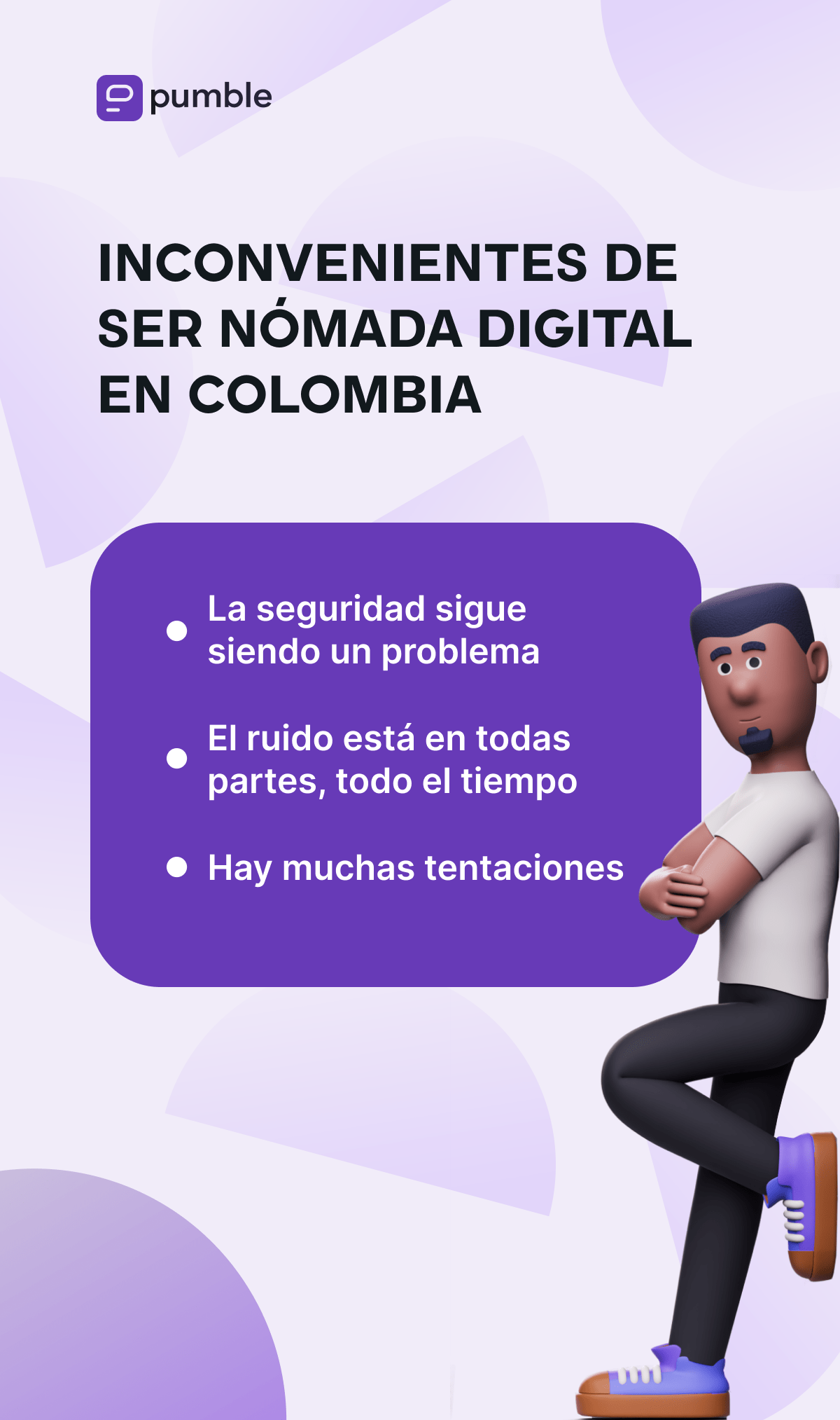 INCONVENIENTES DE SER NÓMADA DIGITAL EN COLOMBIA