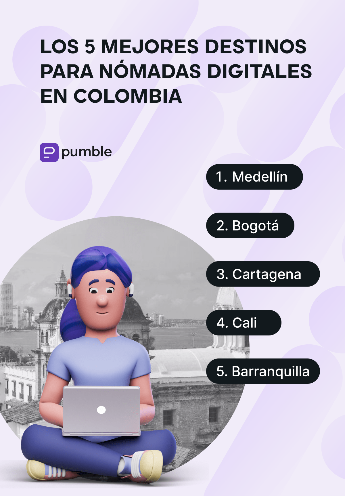 LOS 5 MEJORES DESTINOS PARA NÓMADAS DIGITALES EN COLOMBIA