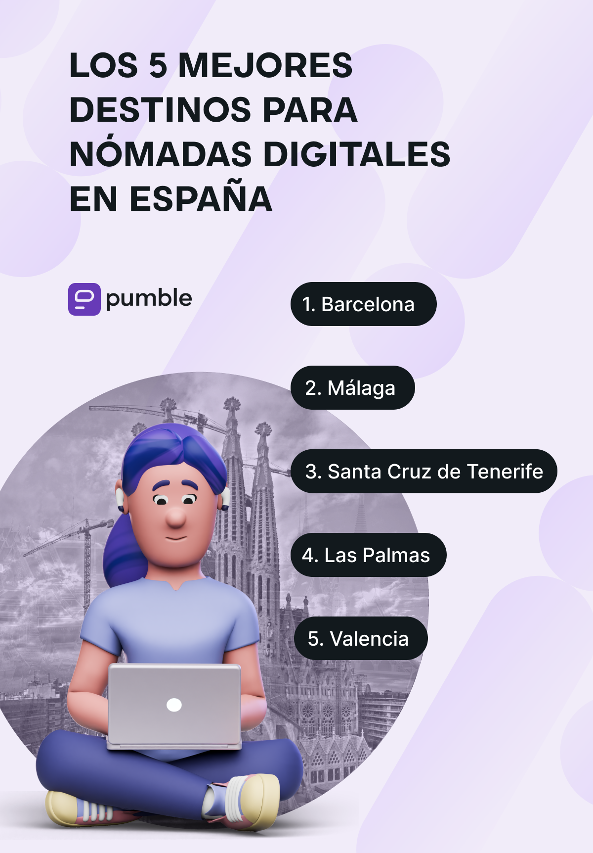 Los 5 mejores destinos para nómadas digitales en España