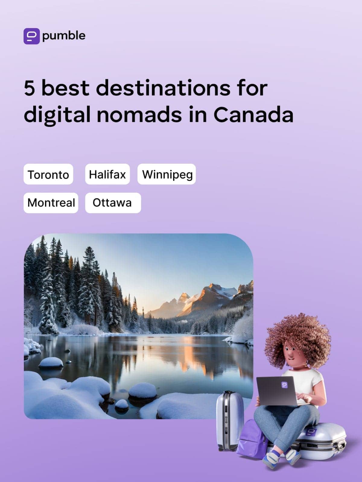5 Best destinations for digital nomads in Canada