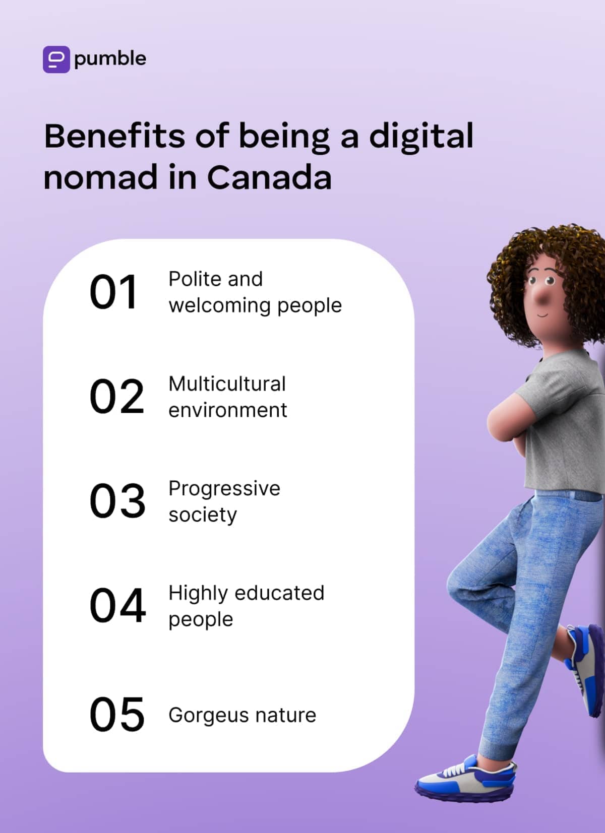 Benefits of being a digital nomad in Canada