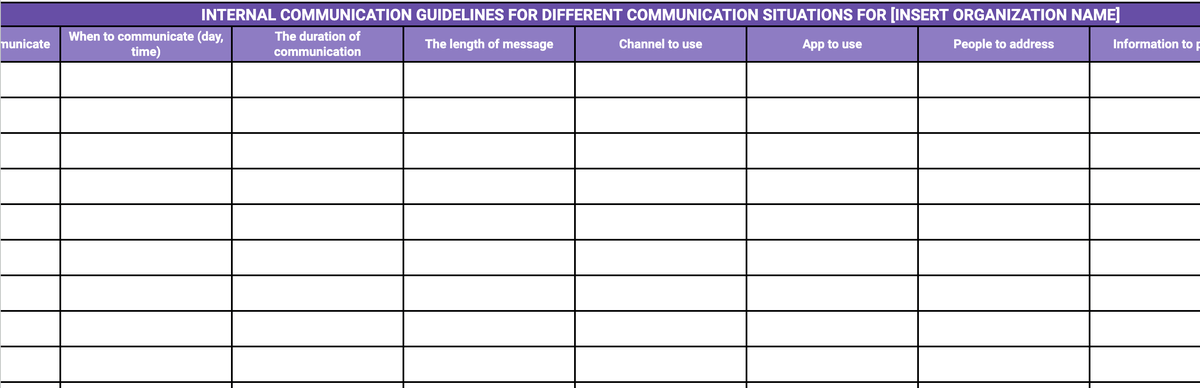 Internal Communication plan-min