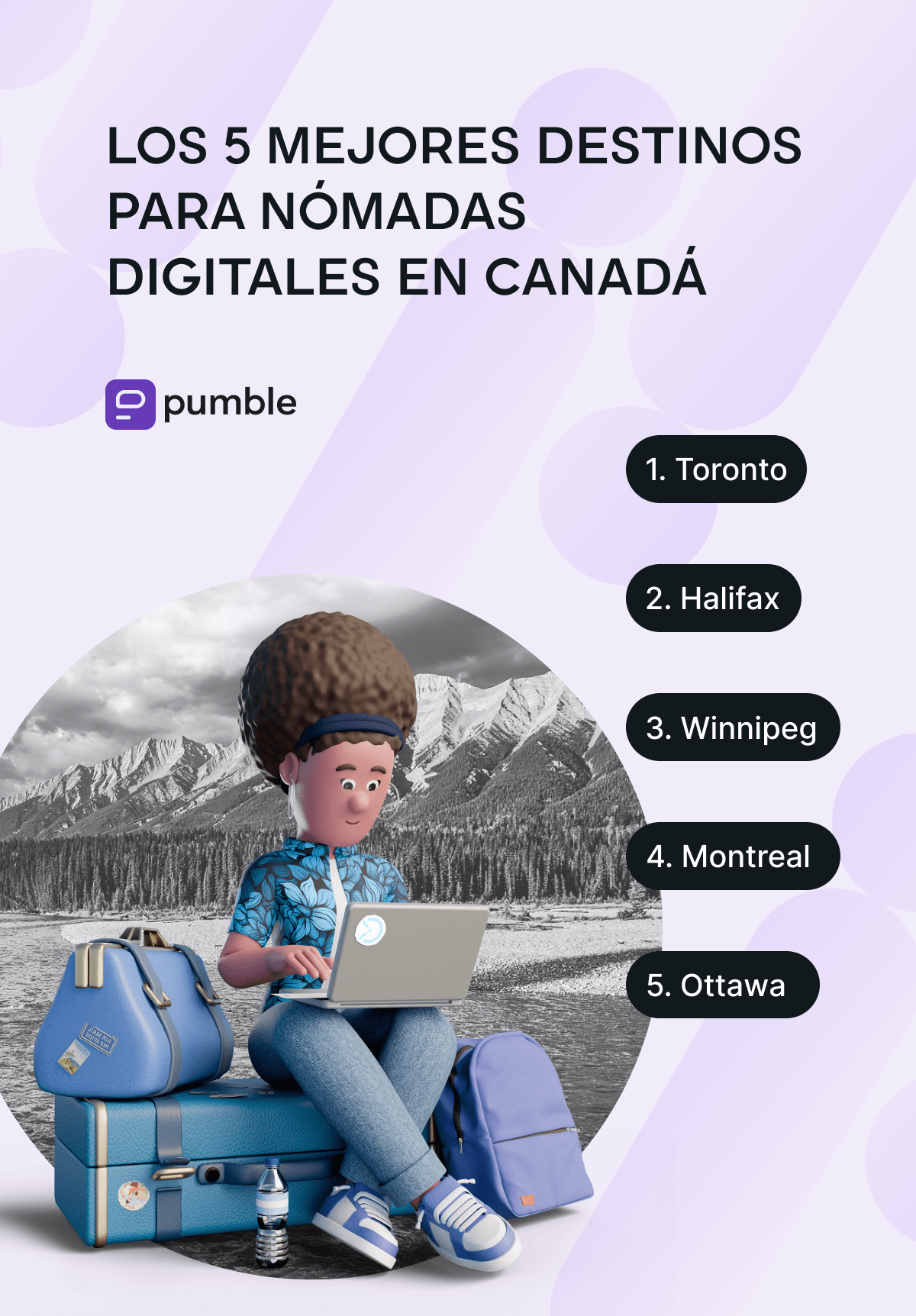 Los mejores destinos para nómadas digitales en Canadá