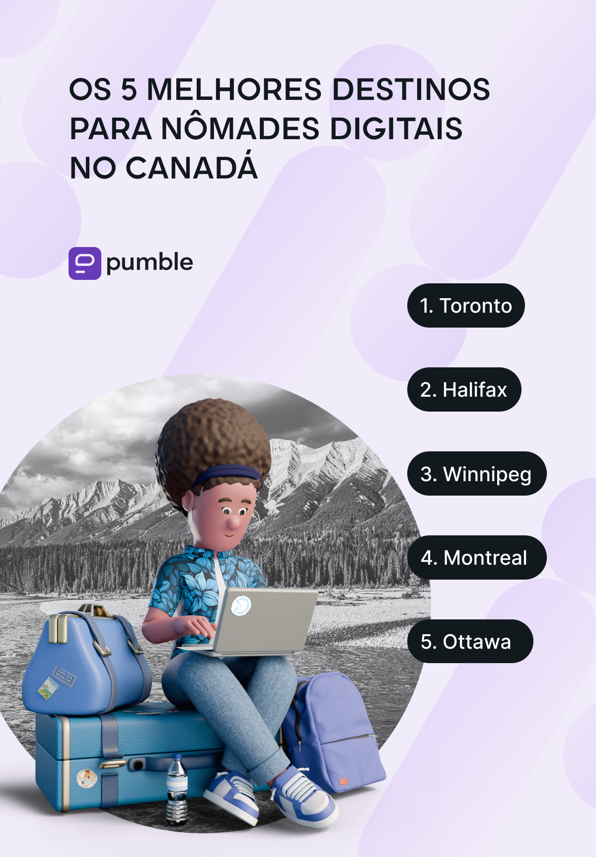 Top destinations for digital nomads in Canada