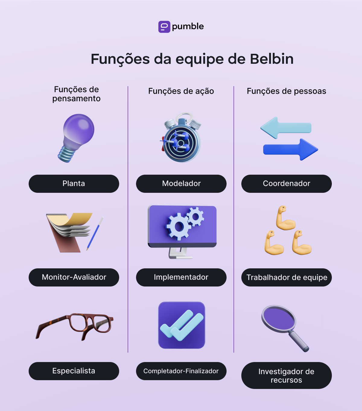 Funções (papéis) da equipe de Belbin