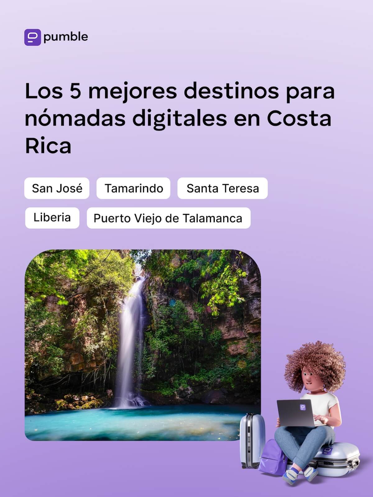 Los 5 mejores destinos para nómadas digitales en Costa Rica