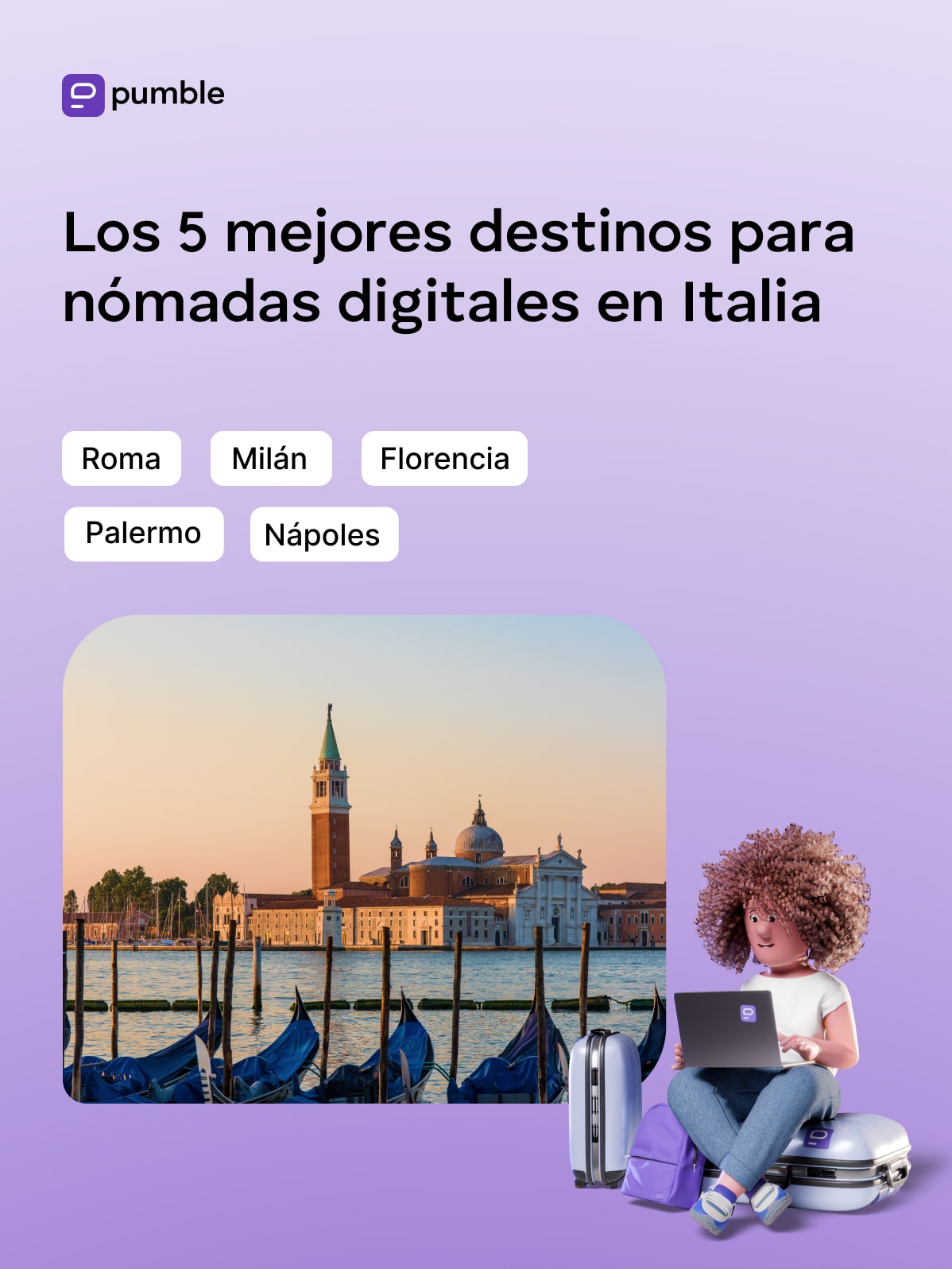 Los 5 mejores destinos para nómadas digitales en Italia