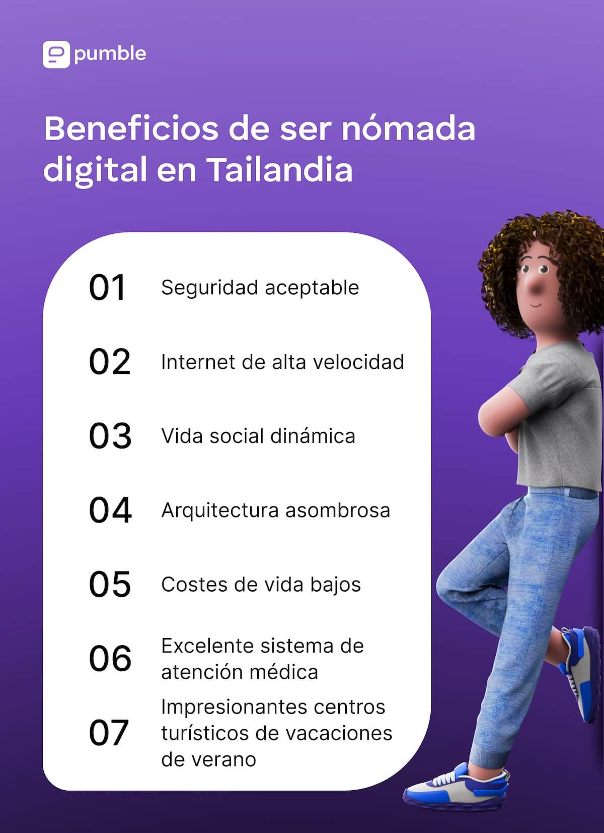 Beneficios de ser un nómada digital en Tailandia