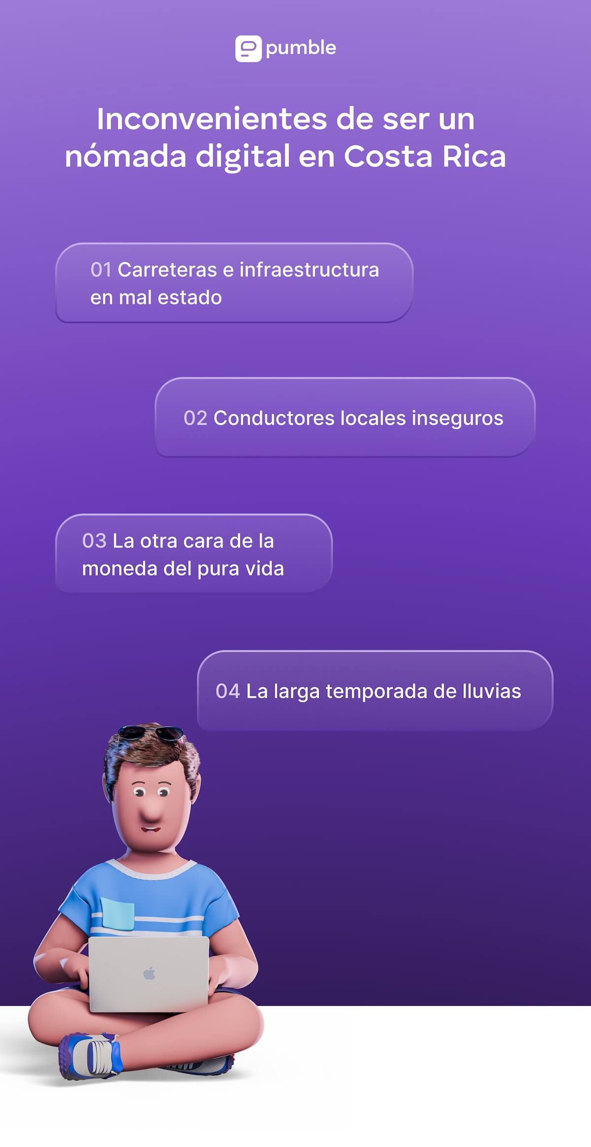 Inconvenientes de ser un nómada digital en Costa Rica