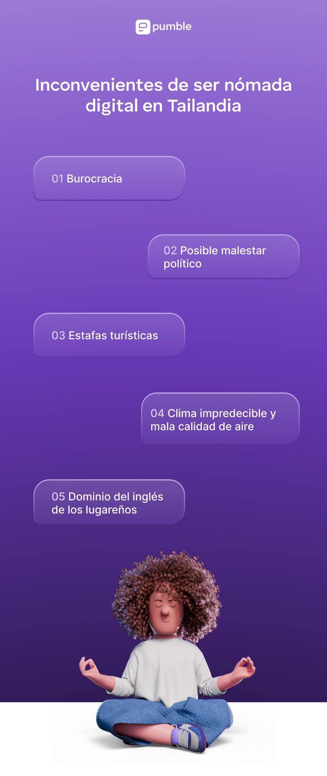 Inconvenientes de ser un nómada digital en Tailandia