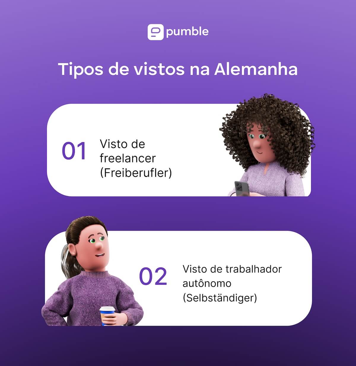 Tipos de vistos para nômades digitais na Alemanha